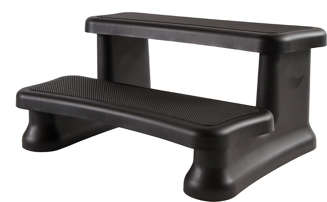 Black two step stair - SmartStep